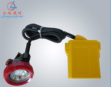 China De heldere Navulbare Mijnwerkerskoplamp, Hoge Norm leidde Rood/Gele Mijnwerkerslamp leverancier